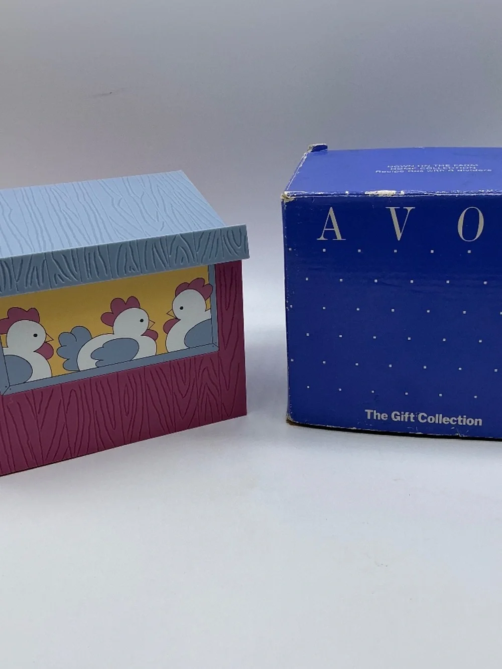 Avon Recipe Box Down on The Farm